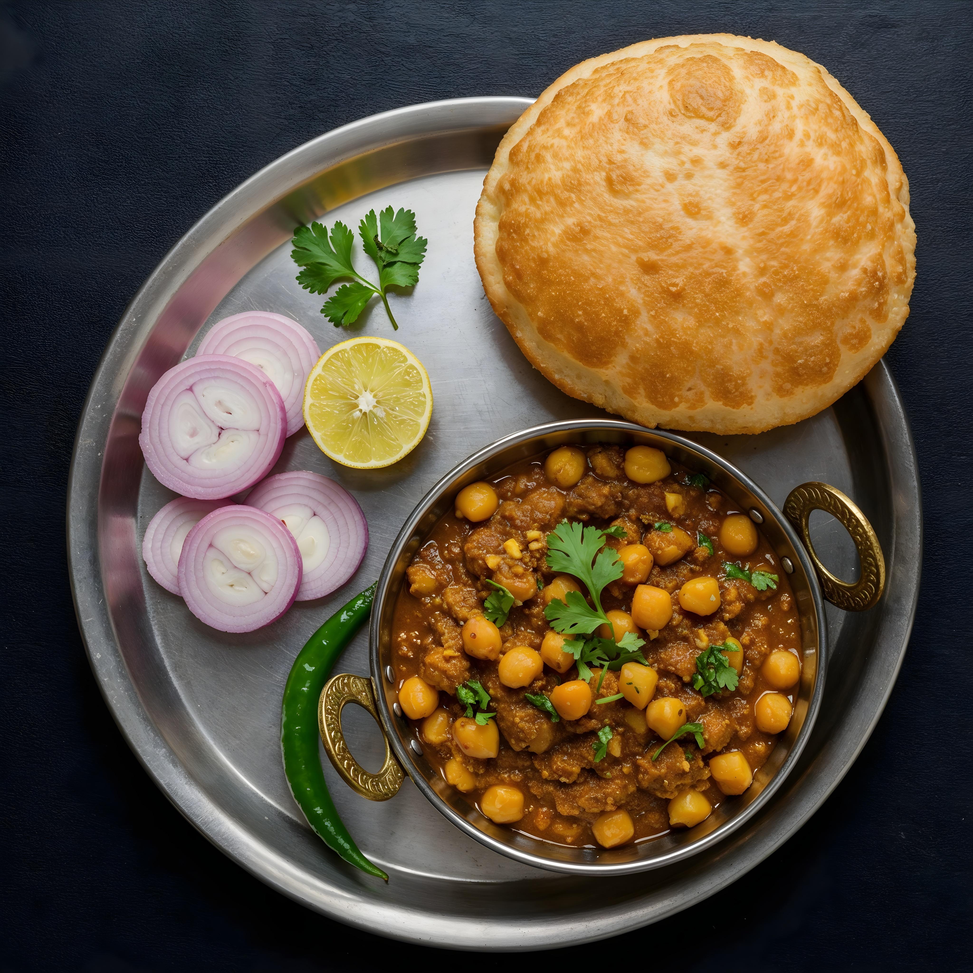 Chole Puri - trending meal